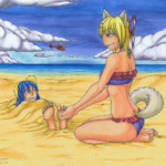 Commission - Sand Tickles